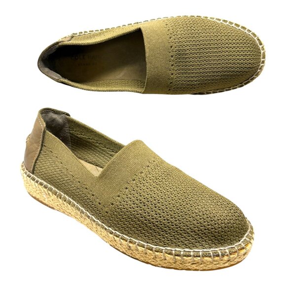 Cole Haan Cloudfeel Olive Stitchlite Espadrille Flats - Picture 10 of 10